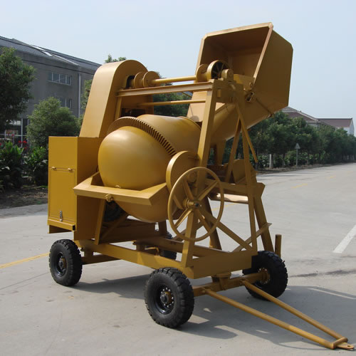 Concrete Mixer with Mechanical Hopper,Mortar & Cement Mixer,Hopper