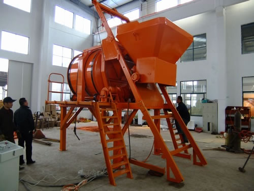 Electrical Reverse Drum Mixer with Mechanical Hopper (RDCM350-11EHS)