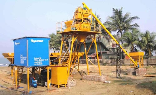 Stationary Concrete Batching Plant