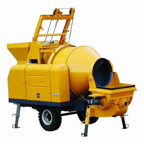 Mobile Concrete Mixing Pump