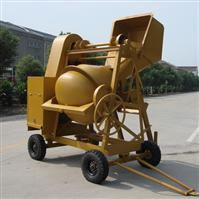 Concrete Mixer with Mechanical Hopper