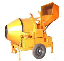 Electrical Reverse Drum Mixer with Hydraulic Hopper