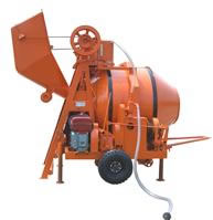 Diesel Reverse Drum Mixer with Mechanical Fed